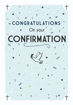 Picture of CONGRATULATIONS ON YOUR CONFIRMATION CARD BLUE